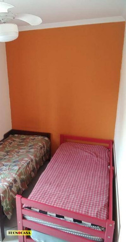Imagem 9 de 30 de Excelente Apartamento Com 02 Dormitórios Para Venda Com 116 M² No Bairro Vila Guilhermina Em Praia Grande/sp. - Ap6569