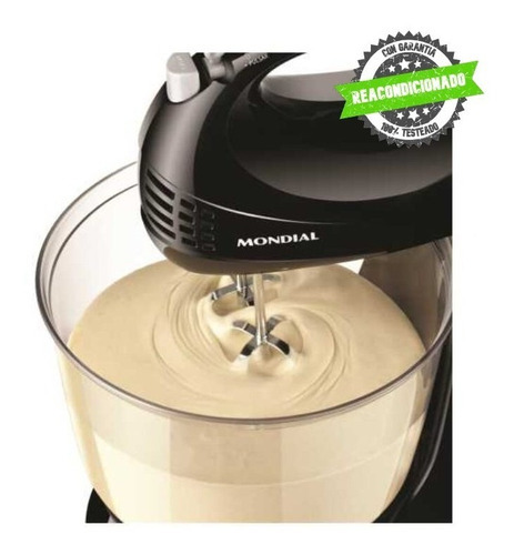 Batidora Mondial Practica Due B-28-np 350w Doble Recipiente Color Negro