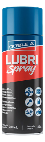 Lubricante Spray Multiuso 180gr/300ml Doble A Lubrispray