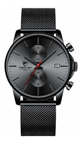 Reloj De Hombre Minimalista Waterproof Chrono