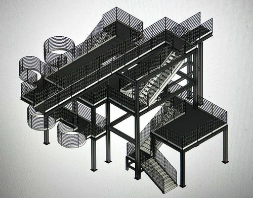 Modelagem 3 D No Revit, Estruturas Metálicas E Outras...