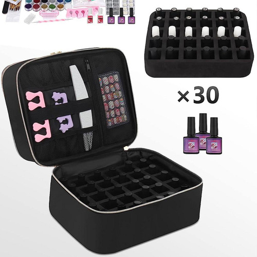 Bolsa De Almacenamiento De Esmalte De Uñas, Estuche Para