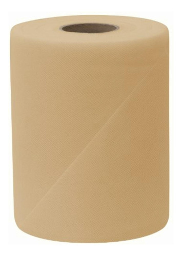 Falk Fabrics Tulle Spool, 6-inch By 100-yard, Beige