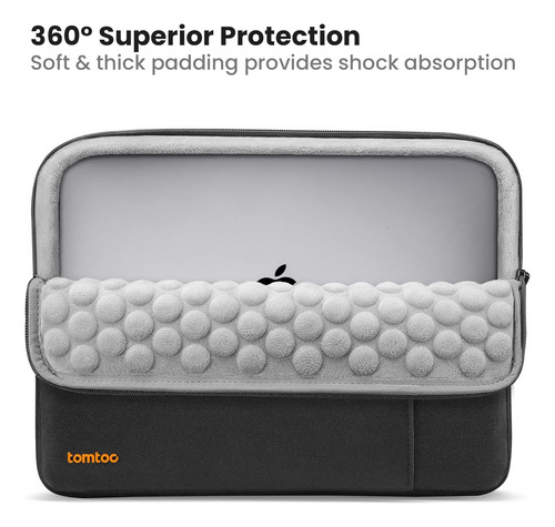 Funda Para Notebook De 16 Pulgadas Tomtoc Azul Negro