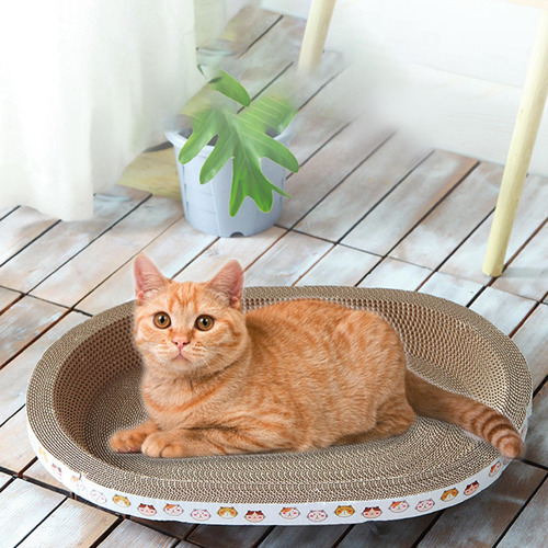 Rascador De Cartón Para Gatos, Juguete De 50cmx32cm