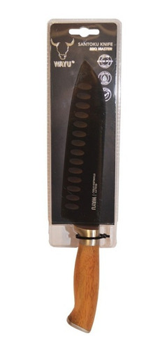 Cuchillo Santoku Wayu 7  (asados). Agro Servicio.