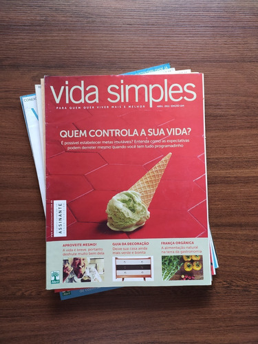 Revista Vida Simples (lote 5 Edições)