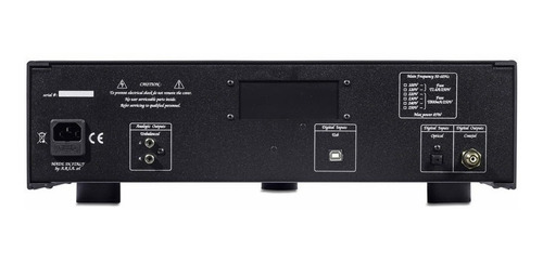 Imagen 3 de 4 de Reproductor Cd Unison Research Unico Cd Uno Valvular 220v