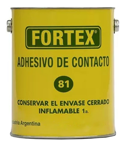Adhesivo Cemento De Contacto Fortex C81 0,50 Lts 10001 - Mm