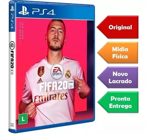 Fifa 20 + Fifa 21 Ps4 Mídia Física Lacrado