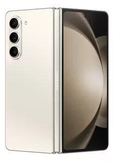 Smartphone Samsung Galaxy Z Fold5 5g, 512gb, 12gb Ram, Tela Infinita De 7.6 Creme