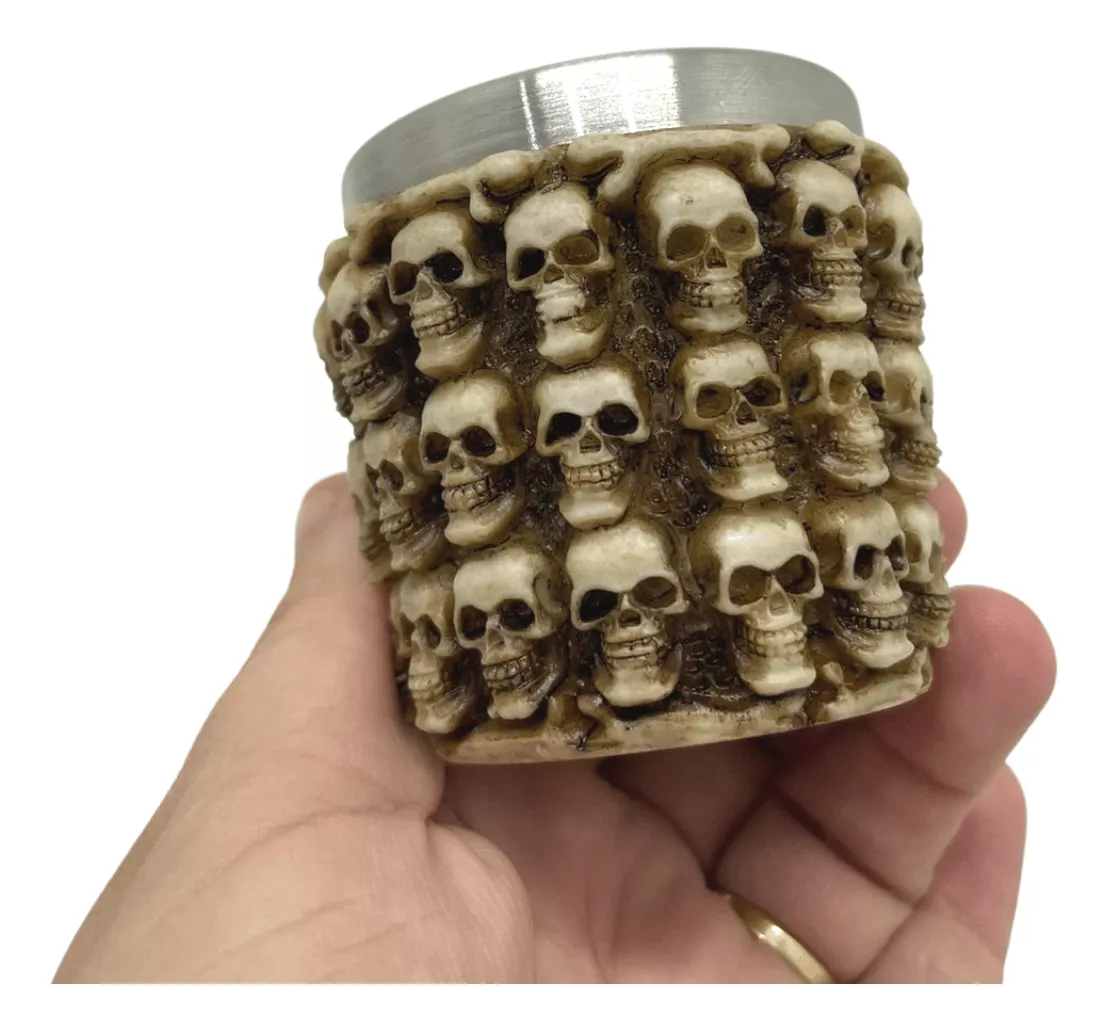 Tercera imagen para búsqueda de vaso calavera