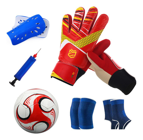 Guantes De Portero Más Kit De Entrenamiento Y Balón De Fútbo