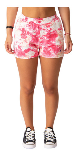 Short Champion Degrade Mujer Moda Coral