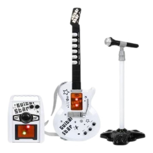 Guitarra Gafas Guitar & Mic Set 6919 Niñas Rock Star Musical