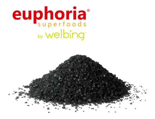 Sal Negra De Hawai Carbón Activado 1 Kg Euphoria Superfoods