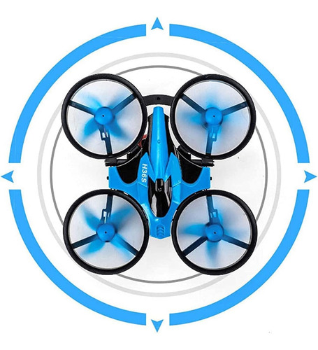 Dron Mini Rc 3 In 1 Aire,tierra,agua Niños Unico