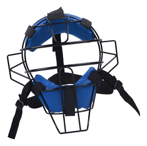 Sports Softball Face Máscara Protectora De Béisbol Azul