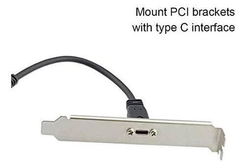 Cable De Extensión Usb 3.1 Tipo C De Poyiccot, Cabina De Ext
