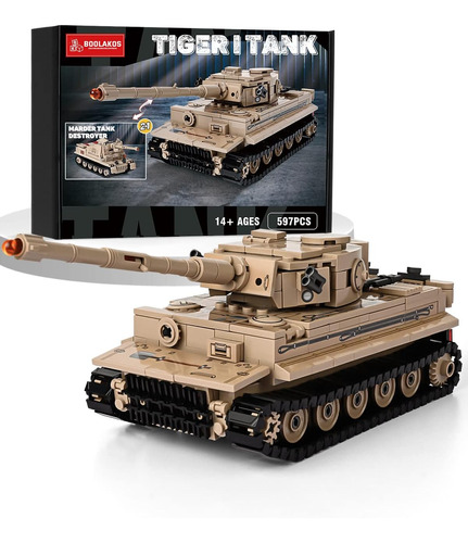 Boolakos Tiger I Juegos De Bloques De Construcción De Tanque
