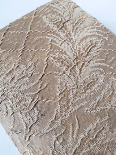 Imagen 4 de 8 de Antigua Caja Alhajero Forrada En Tela De Broderie 7o 0261