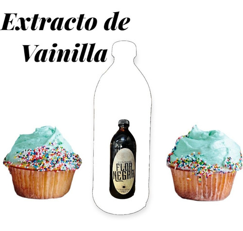 Extracto De Vainilla Natural 500 Ml. Gourmet Reposteria