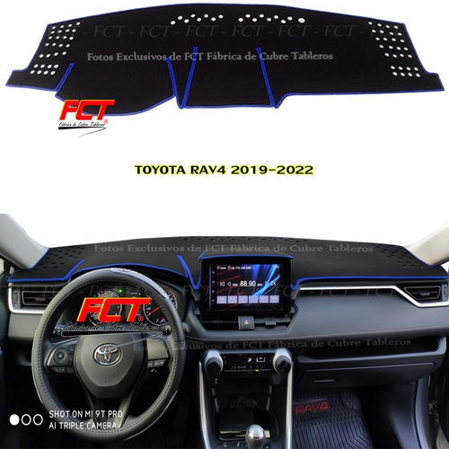 Cubre Tablero - Toyota Rav4 - 2019 2020 2021 2022 Fct®