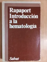 Comprar Introduccion A La Hematologia Samuel Rapaport A99