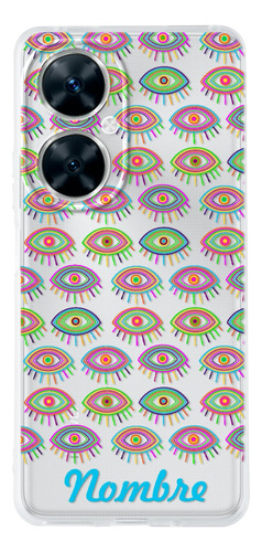 Funda Para Huawei Ojo Turco Personalizada Con Tu Nombre