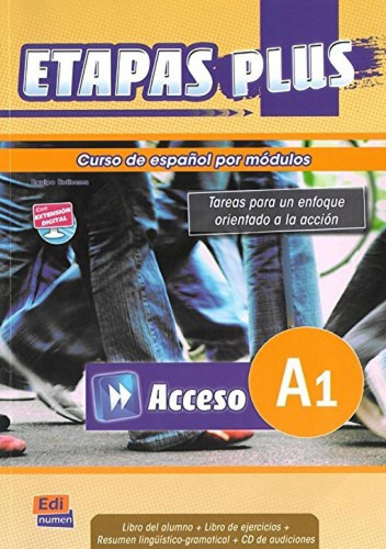 Libro: Etapas Plus Acceso A1 Alumno. Vv.aa. Edinumen