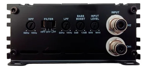 Mini Amplificador 2 Canales Audio Labs Adl-s100.2 800w Negro