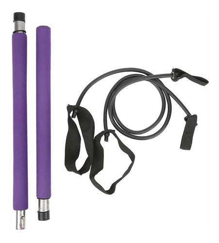 Cuerda Elastica Para Dominada Fitness Color Morado