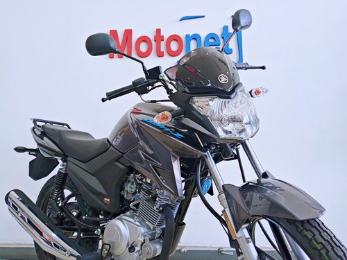 Imagen 13 de 16 de Yamaha Ybr 125 Z 0km 2023 Ybr125 Gris Negro Street Motonet