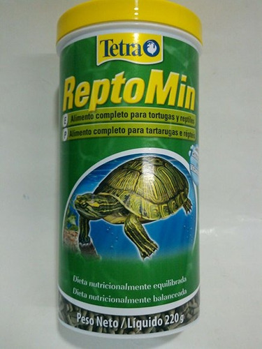 Imagem 1 de 3 de Ração Para Tartaruga Reptomin 220gr Tetra 