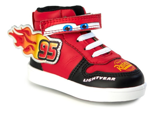 Imagen 1 de 2 de Tenis Disney Pixar Cars Rayo Lightning Mcqueen
