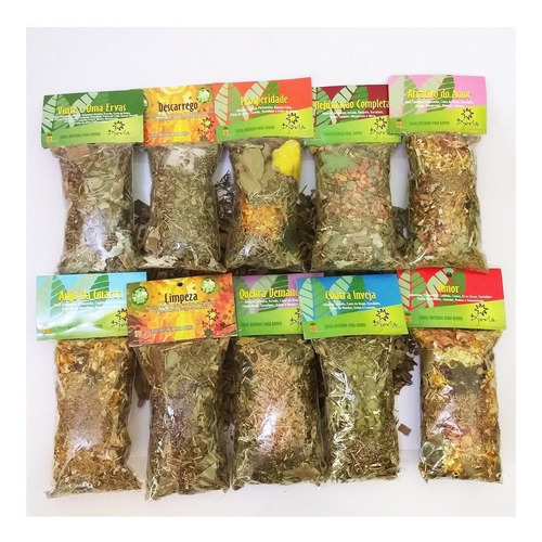 Imagem 3 de 10 de 12 Banhos De Ervas Para Limpeza E Proteção Escolha O Seu