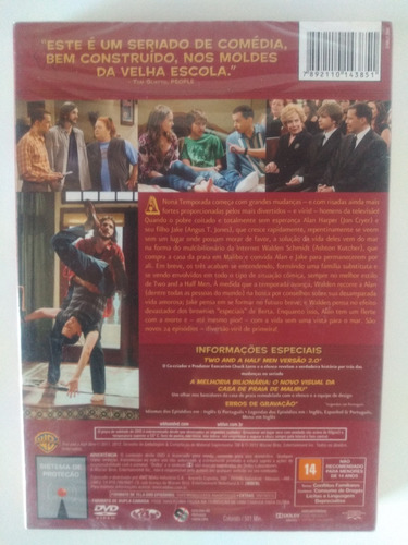 Imagem 4 de 7 de Box Dvd 2 Homens E Meio 9ª 10ª 11ª Temp. Lacrado De Fábrica