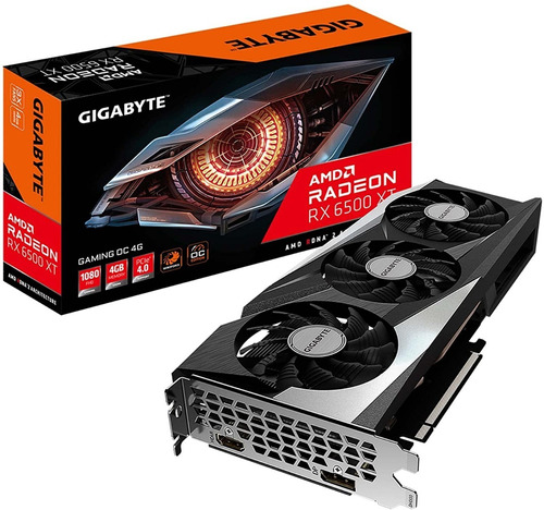 Tarjeta Gigabyte Radeon Rx 6500 Xt Gaming Oc 4g