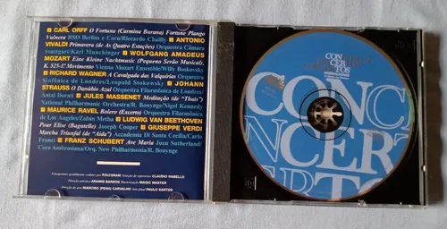 Cd Concertos Internacionais O Clássicos Dos Clássicos 1ª Ed