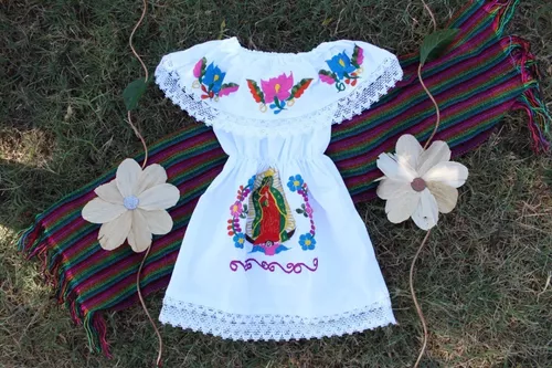 Paquete De Vestidos Guadalupanos Niño Y Niña | Envío gratis