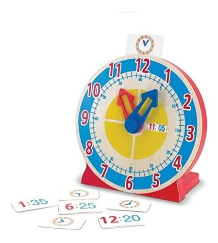 Reloj De Madera Melissa Y Doug