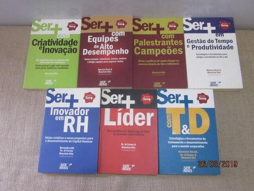 Coleção Série 7 Livros Ser + Com Criatividade E Inovação ...