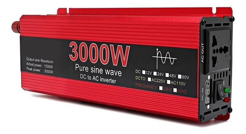 3000w(pico) 110v Inversor De Onda Senoidal Pura A Bordo