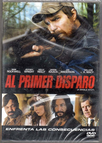 Dvd Original Al Primer Disparo - Rockwell Wright - Sellada!