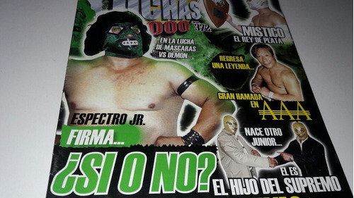 Revista Luchas 2000. # 372. Lucha Libre. No Santo.