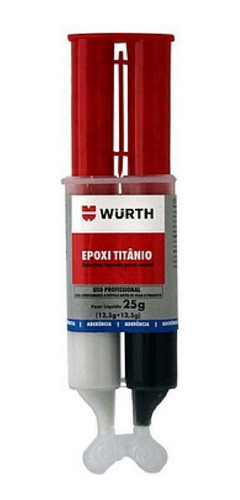 Pegamento Adhesivo Epoxi Titanio Wurth 25g