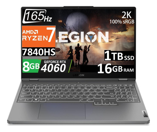 Lenovo Legion 5 Pro 16' 2k Ryzen 7, 16gb 1tb Ssd Rtx3070 8gb