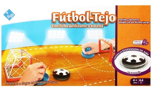 Juego Futbol-tejo Con Ficha Deslizante A Bateria Ar1 789-