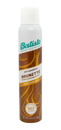 Batiste Dry Shampoo En Seco Brunette Color Castaño Claro 
