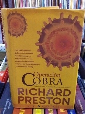 Operación Cobra.  Richard Preston. 1 Ed. Tapa Dura 